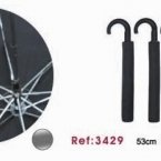 Skėtis juodas, automatinis (43cm) (vnt)