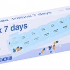 Dėžutė vaistams (7dx2) 21,5x6,5x2,5cm (vnt)