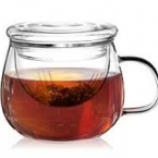 Infuzinis puodelis su permatomu filtru (vnt)